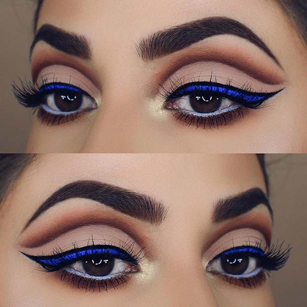 Vibrant Blue Eyeliner