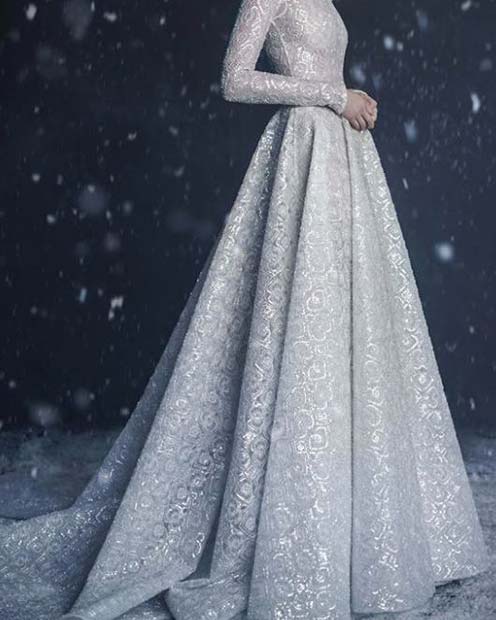 winter wonderland gown