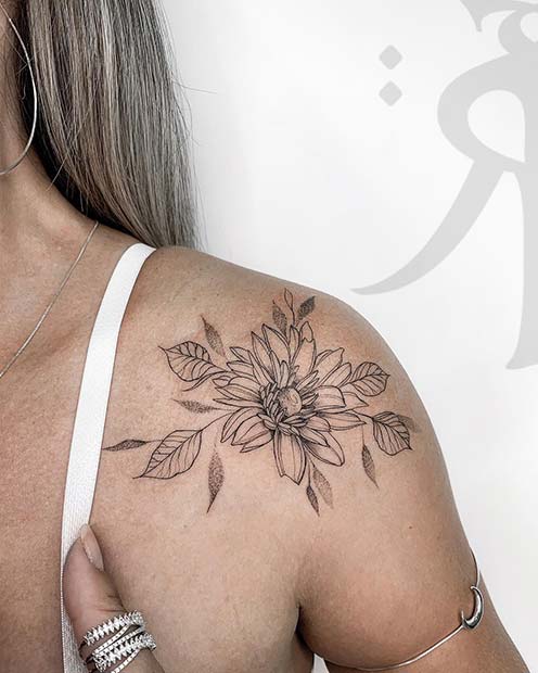 UPDATED 65 Graceful Shoulder Tattoos for Women