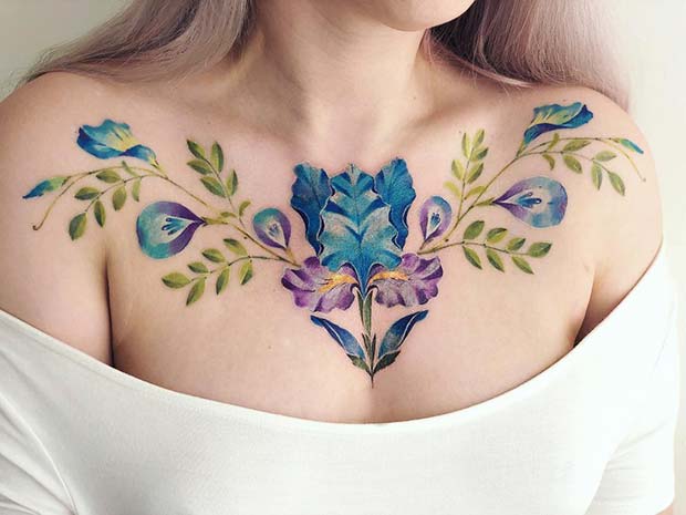 Breathtaking Watercolor Tattoo