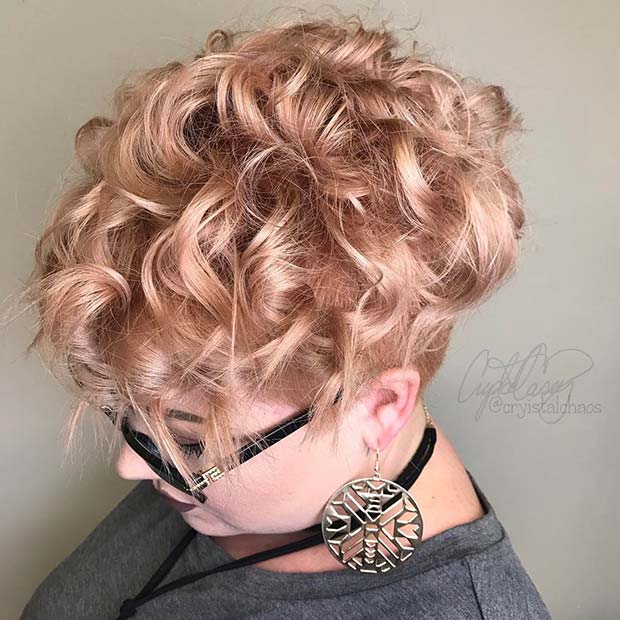 Light Rose Gold Hair Idea