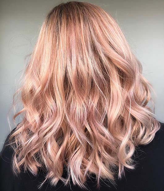 Bright and Light Rose Gold