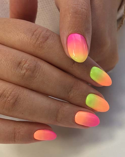 43 Neon Nail Designs That Are Perfect For Summer Page 2 Of 4 Stayglam