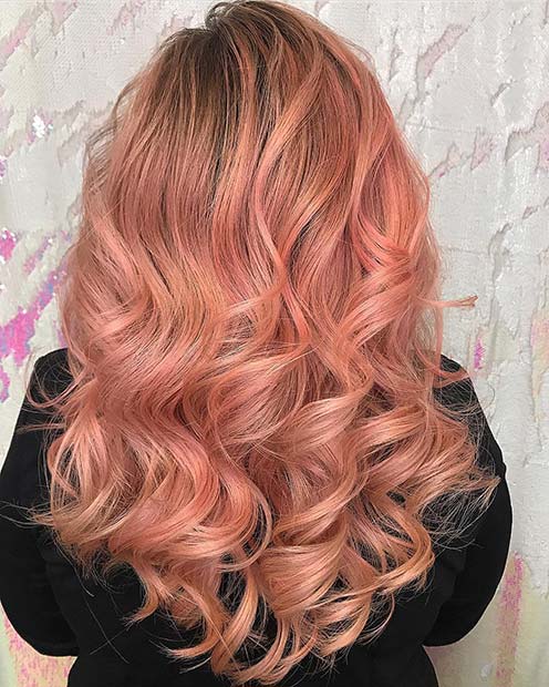 Pastel and Rose Gold Hair
