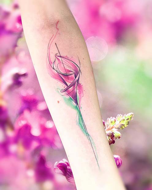 155 Stunning Watercolor Tattoos That Will Take Your Breath Away