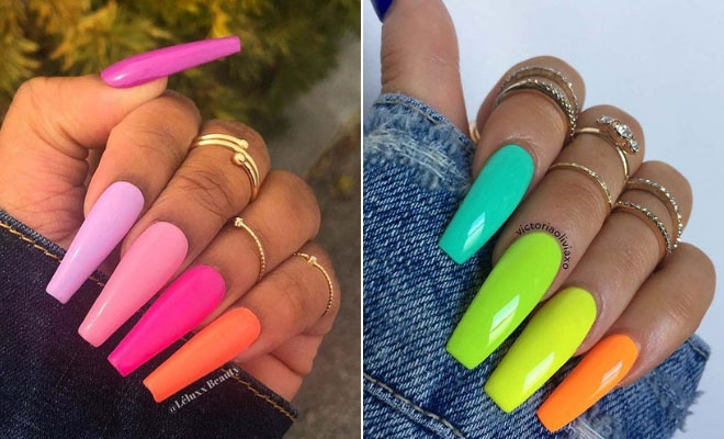 43 Colorful Nail Art Designs That Scream Summer Stayglam