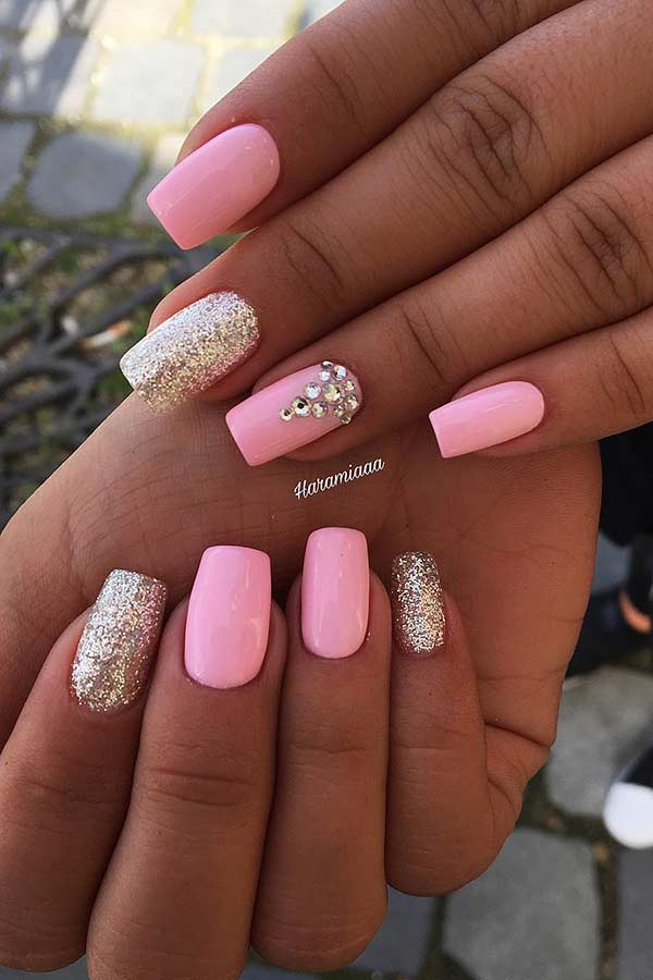 130 Best Hot Pink Nails ideas in 2023 | pink nails, nails, nail designs