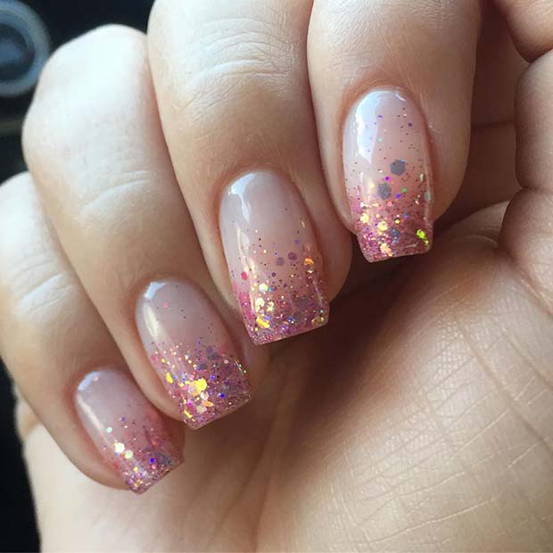 63 Pretty Nail Art Designs for Short Acrylic Nails - StayGlam