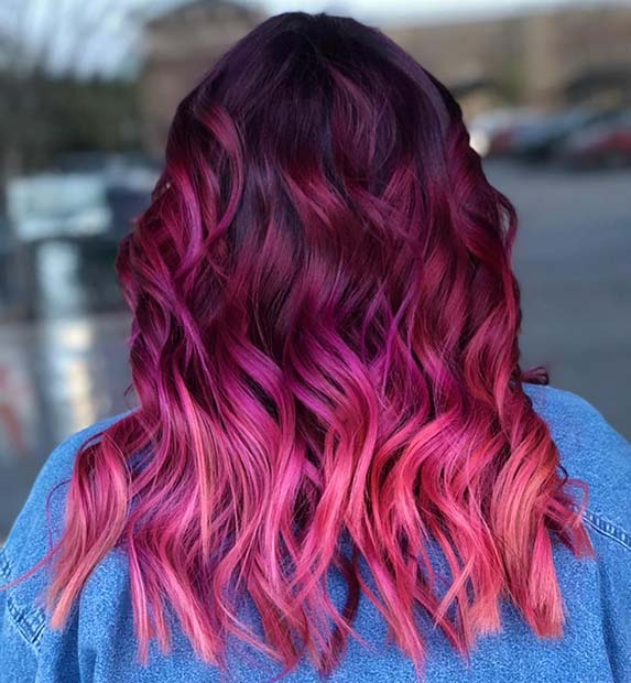 43 Burgundy Hair Color Ideas and Styles for 2019 - StayGlam