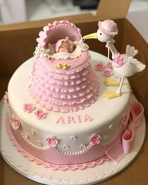 30 Baby Shower Cake Ideas For Girls