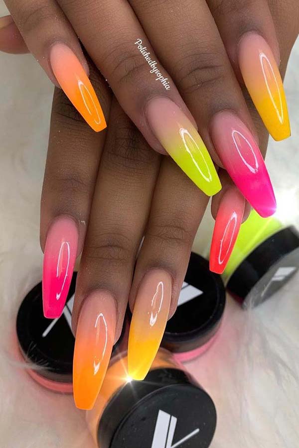 43 Colorful Nail Art Designs That Scream Summer StayGlam