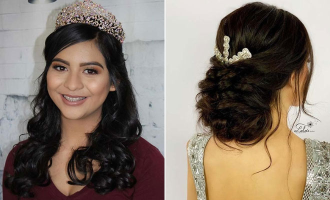 21 Best Quinceanera Hairstyles For Your Big Day Stayglam