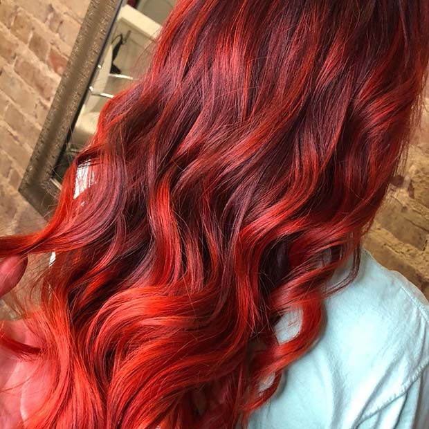 23 Best Red Highlights Ideas For 19 Page 2 Of 2 Stayglam