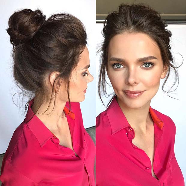 Chic Updo Hairstyle Idea