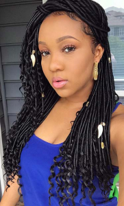 43 Ways to Pull Off Goddess Faux Locs - StayGlam