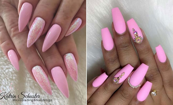 23 Light Pink Nail Designs And Ideas To Try Stayglam