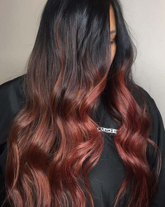 23 Best Red Highlights Ideas For 2019 Stayglam