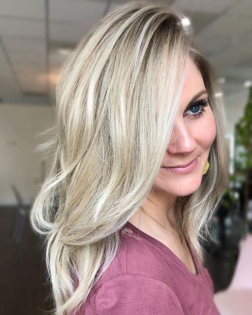 Simple and Stylish Blonde Hair