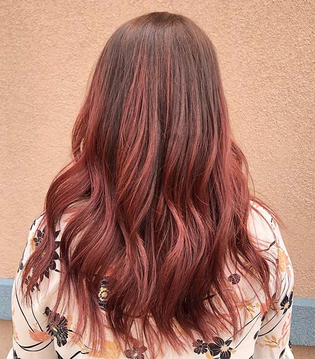 Soft Red Highlights