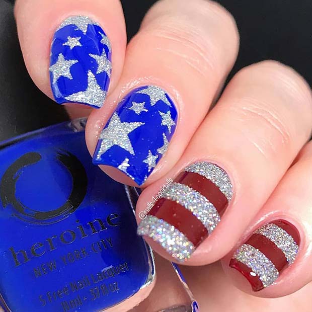 Sparkly Stars and Stripes