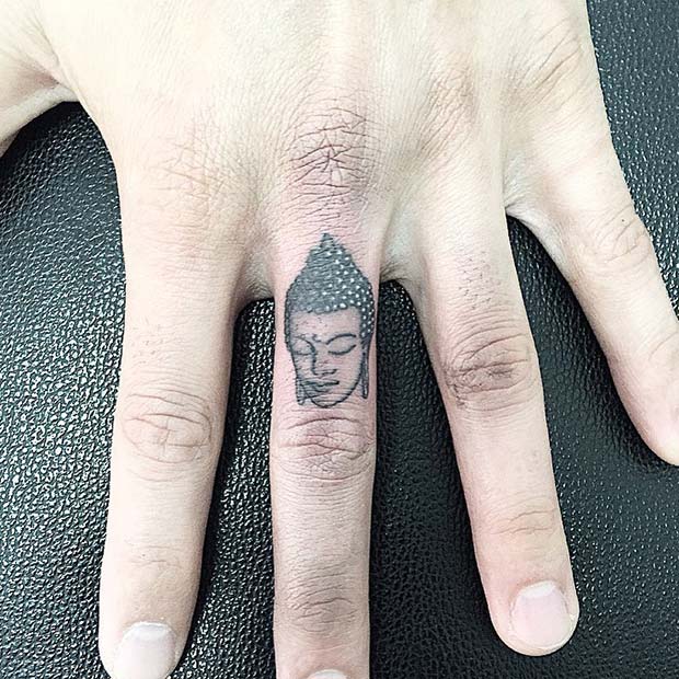 Spiritual Buddha Tattoo Design