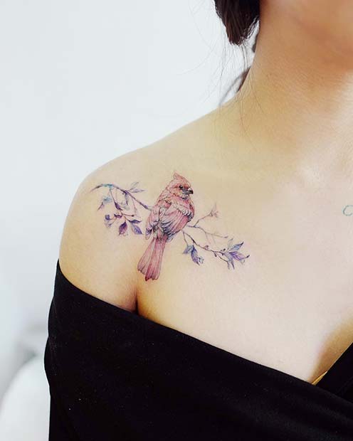 Stunning Bird Tattoo