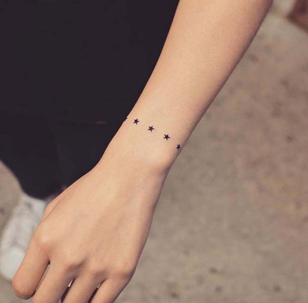 Stylish Wrist Tattoo