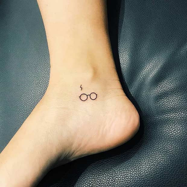 Tiny Harry Potter Tattoo Idea