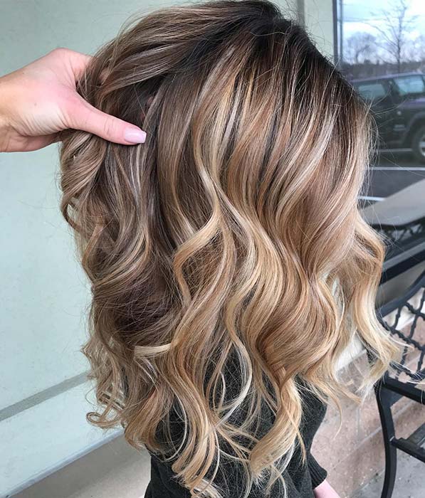 23 Ways to Rock Brown Hair with Blonde Highlights - StayGlam