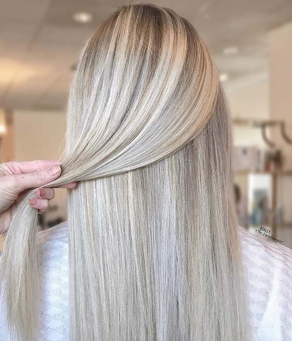 Champagne Blonde Highlights