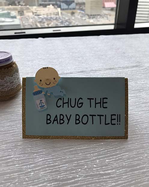 Chug the Baby Bottle
