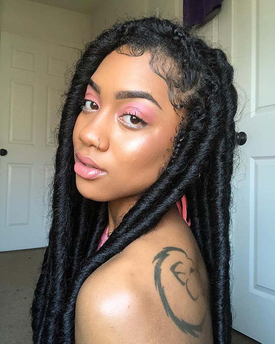 Simple and Stylish Crochet Dreads