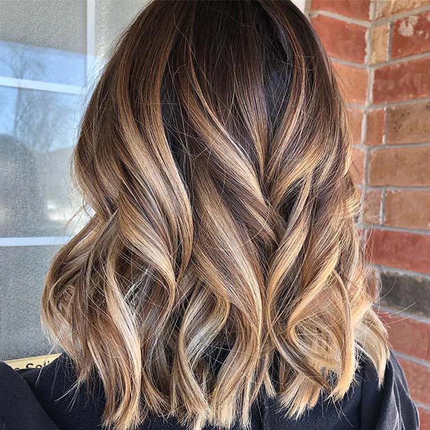 23 Ways to Rock Brown Hair with Blonde Highlights - StayGlam
