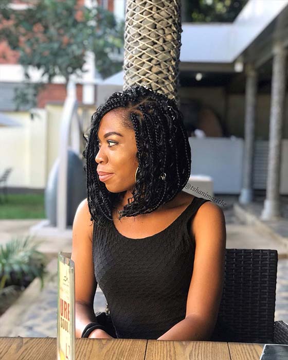 23 Ways to Wear and Style Knotless Braids - StayGlam