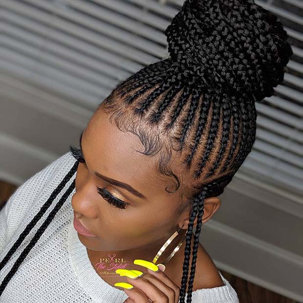 43 Braided Bun Hairstyles For Black Hair Page 2 Of 4 StayGlam 43 Braided Bun Hairstyles For Black Hair Page 2 Of 4 StayGlam