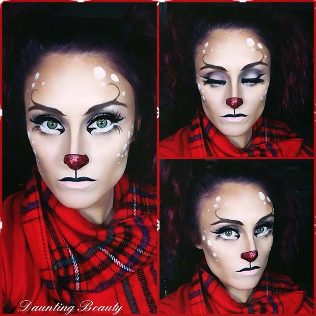 Creative and Unique Halloween Makeup Idea