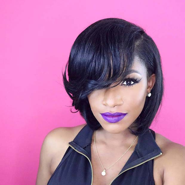 23 Popular Bob Weave Hairstyles for Black Women - Page 2 of 2 - StayGlam
