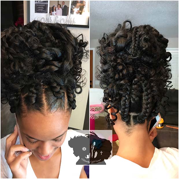 Gorgeous Braided Updo