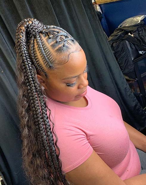 63 Best Braided Ponytail Hairstyles For 2020 Page 4 Of 6 StayGlam 63 Best Braided Ponytail Hairstyles For 2020 Page 4 Of 6 StayGlam