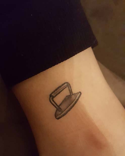 Small Monopoly Tattoo