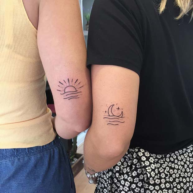 20 Radiant Sun Tattoos Design Ideas  Meaning