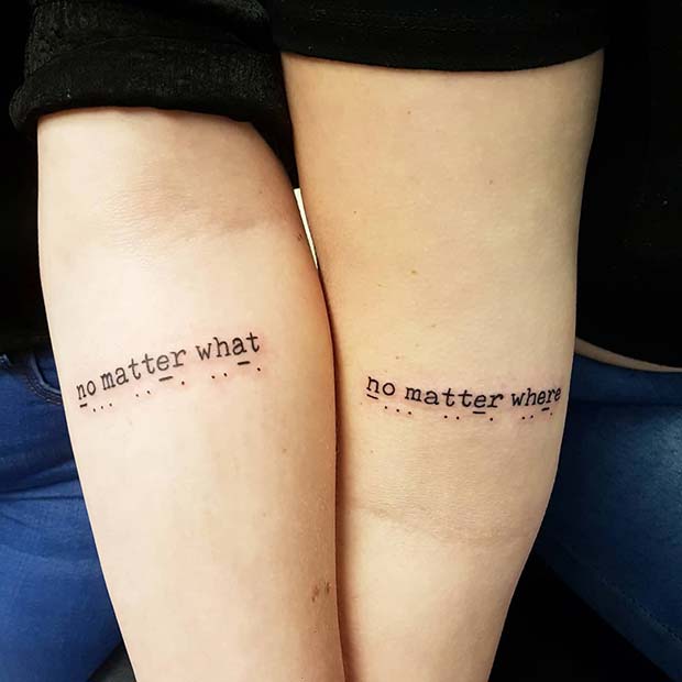 No Matter What, No Matter Where