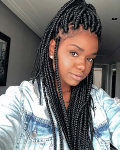 70 Box Braids Hairstyles That Turn Heads - Page 7 of 7 - StayGlam