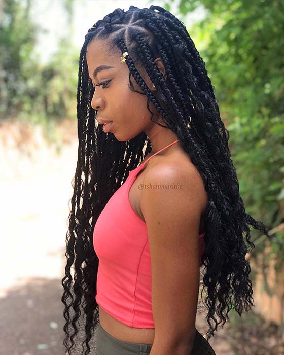 25 Trendy Goddess Box Braids Hairstyles Page 2 Of 2 Stayglam