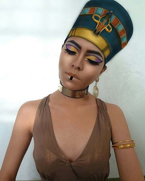 Ancient Egyptian Inspired Cleopatra Makeup