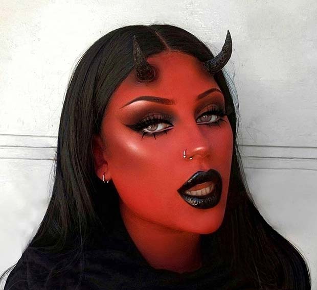 Beautiful Devil Makeup