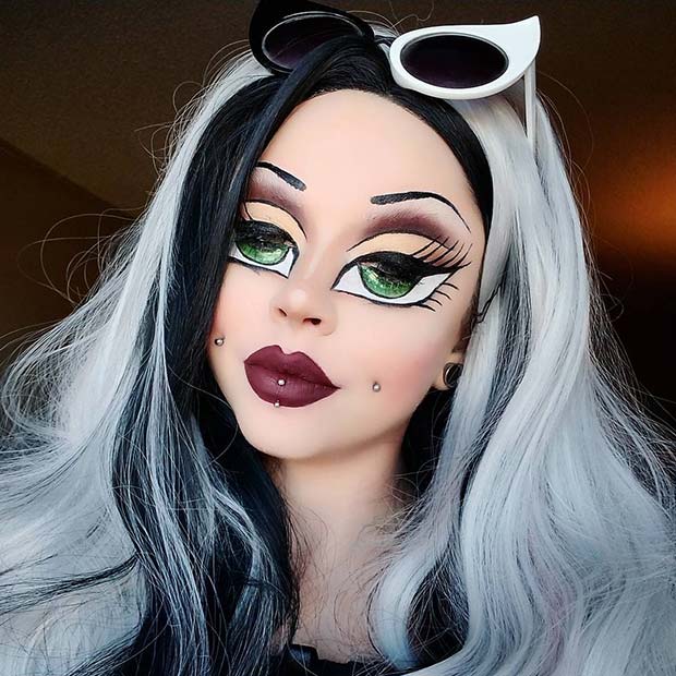 Bratz Inspired Makeup for Halloween