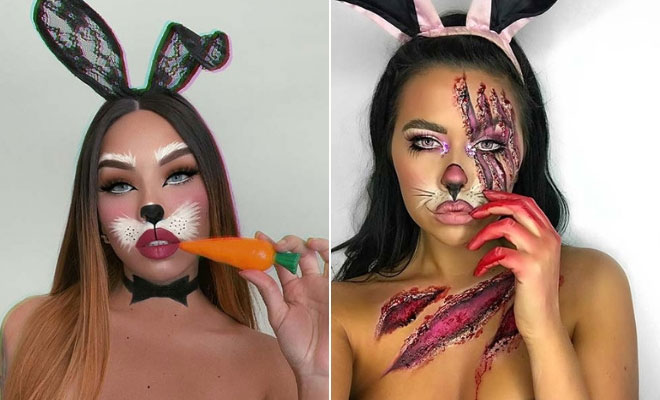 Bunny Makeup Ideas for Halloween