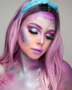 45 Mermaid Makeup Ideas for Halloween - StayGlam - StayGlam