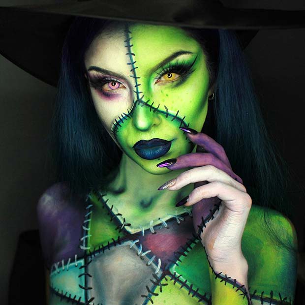 Franken-Witch Costume Idea
